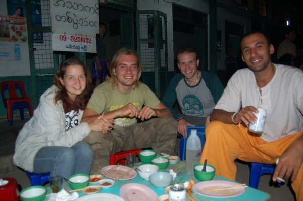 The guests at Harry's Trekking House