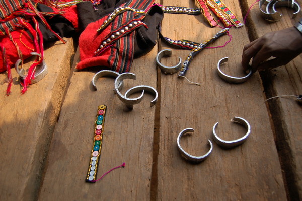 Bracelets at the Er village