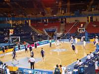 Basketball arena