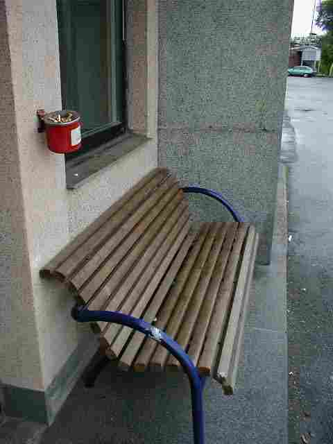 Bench in Narvik